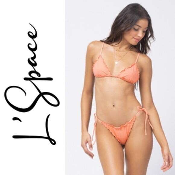 L'Space Bikini Set String Bitsy Sexy Swimsuit - Picture 1 of 9